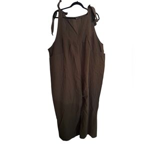 NEW BloomChic Olive Green Pleated Jumper 22/24